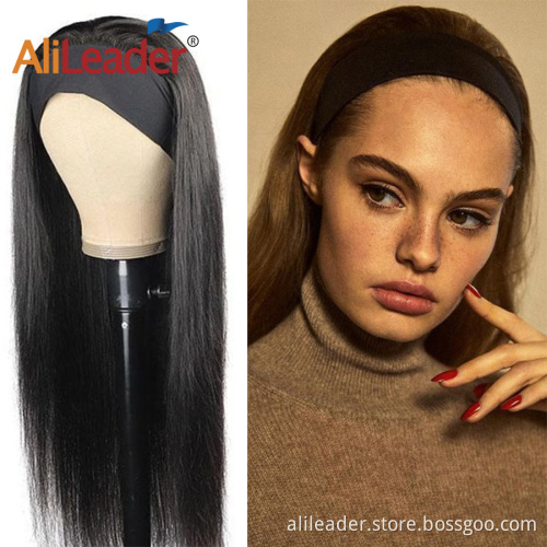Adjustable Magic Paste Wig Caps WIth Attachment Headband